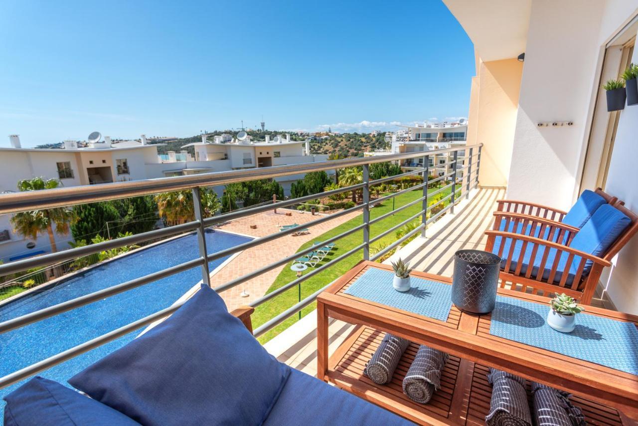 Bnb Homes Ocean View Apartment With Panoramic Terrace, 2 Swimming Pools & Tennis Court Albufeira Extérieur photo